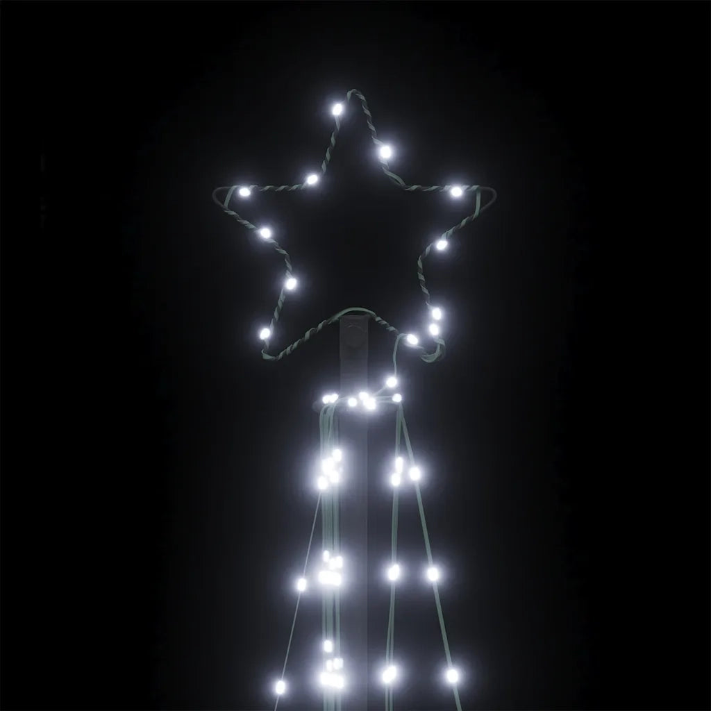 Albero di Natale a LED 339 LED Bianco Freddo 182 cm 3307646