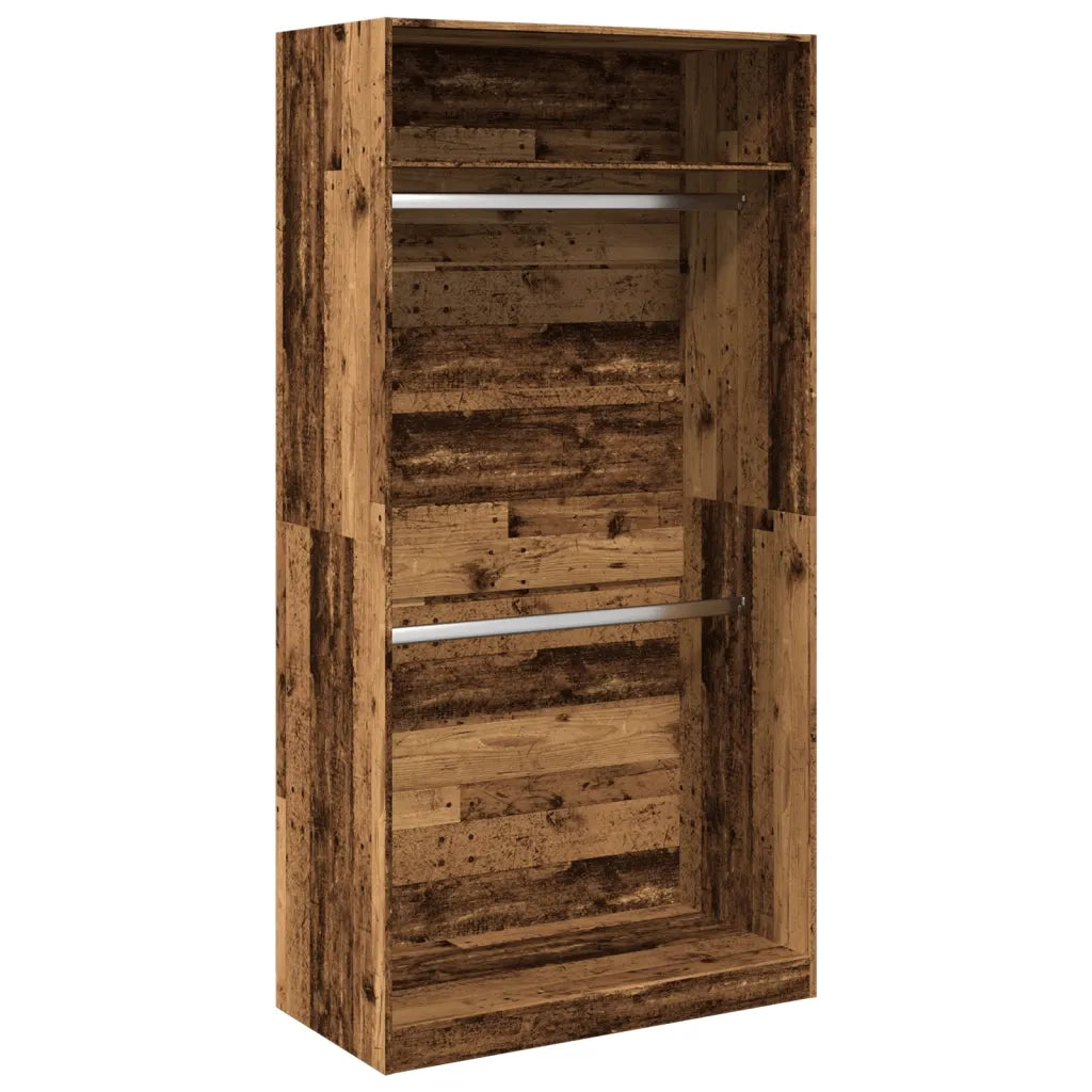 Armadio Legno Antico 100x50x200 cm in Legno Multistrato CFW3411910