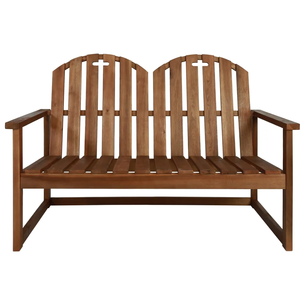 Set da Pranzo da Giardino 4 pz in Legno Massello di Acacia 44035
