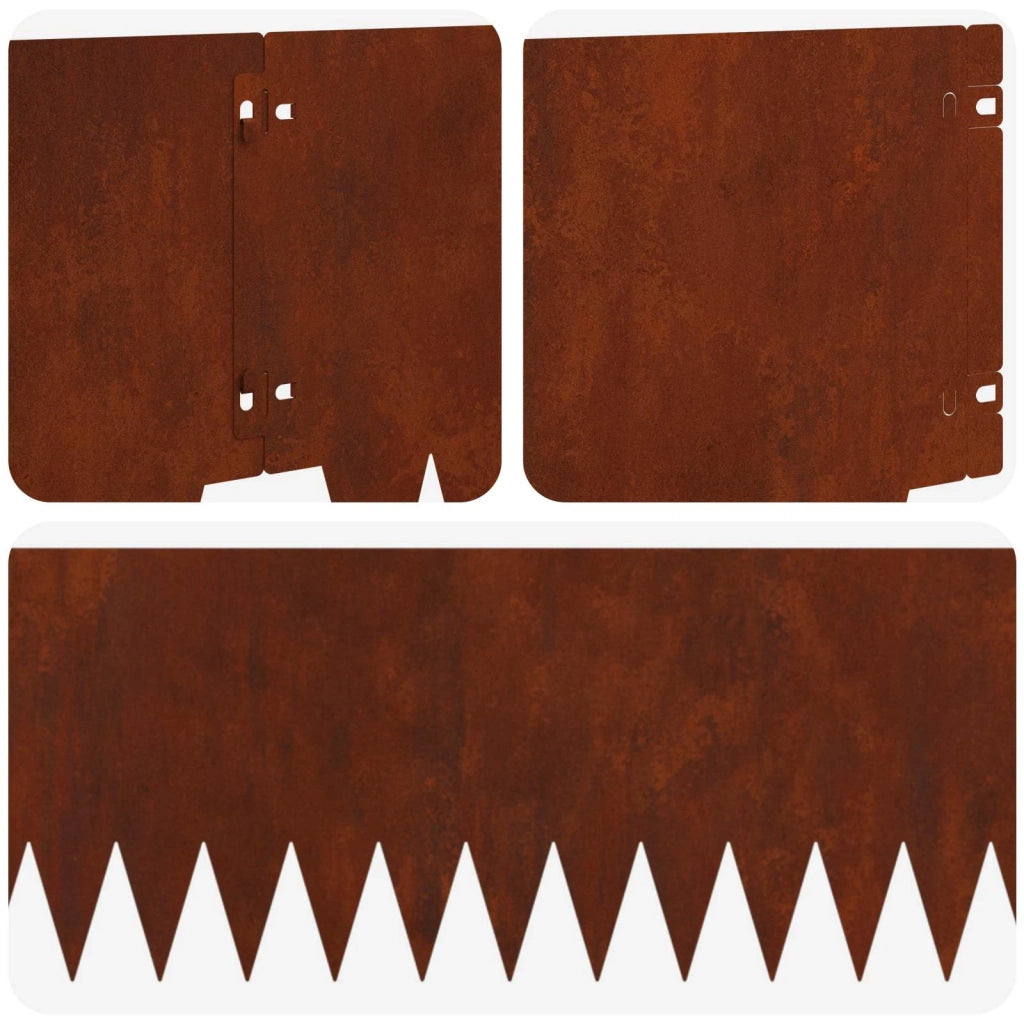 Bordura per Prato 20 pcs metallo 8008306