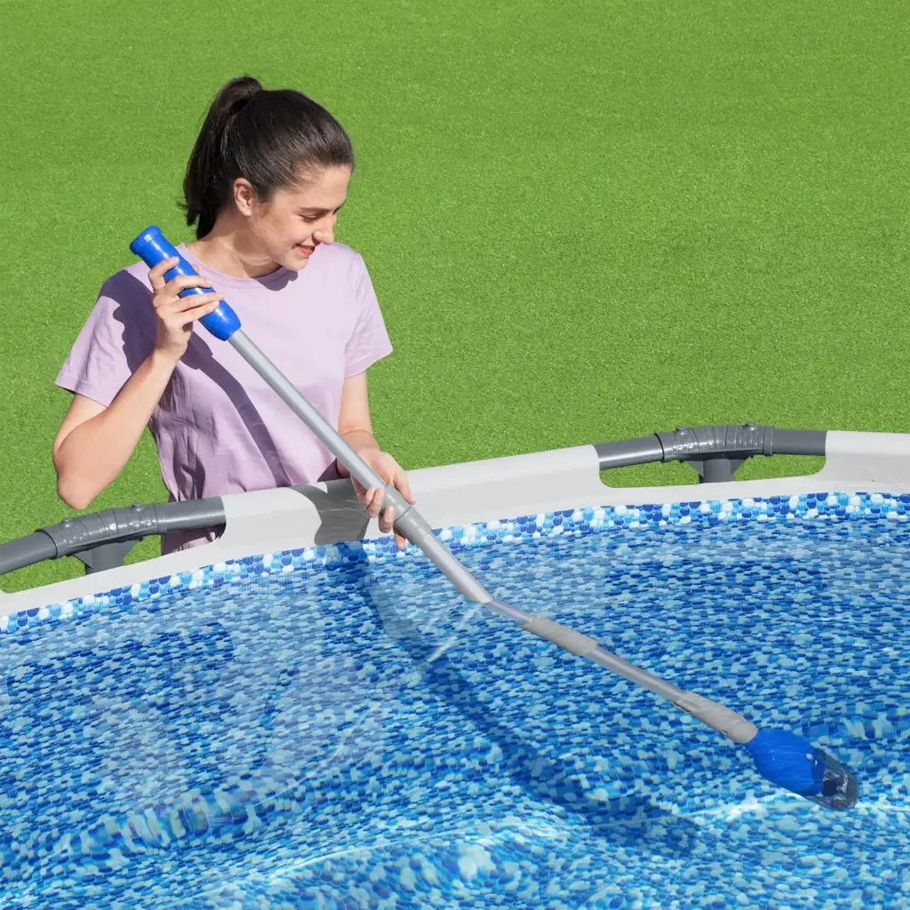 Bestway Aspiratore a Batteria per Piscina Flowclear AquaTech 93328