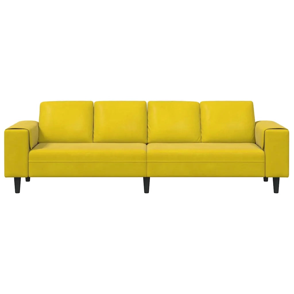 Set di divani Giallo Velluto