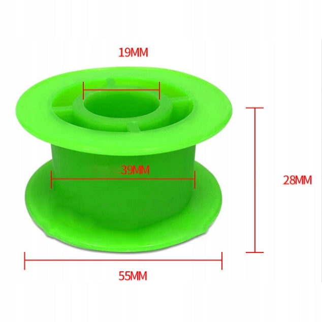 Bobina Avvolgimento 55x28 mm – Materiale Resistente, Plastica di Alta Qualità | Dimensioni 55x28 mm