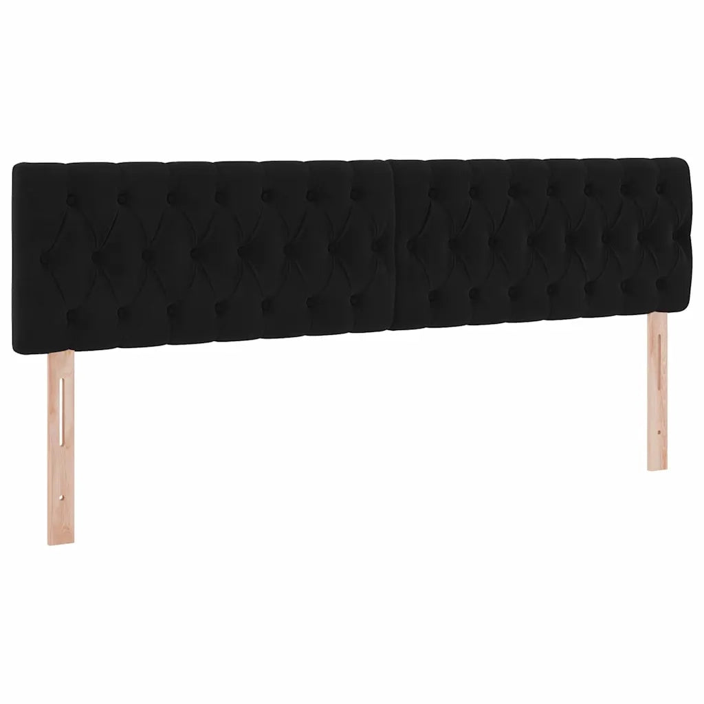 Letto con Contenitore con materasso Nero 100 x 200 cm