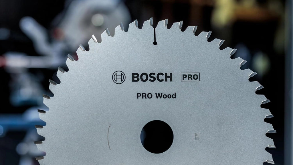 Bosch 1x Lama per sega circolare PRO Wood a filo per troncatrici (per Legno tenero, Legno duro, Ø mm, Professional Accessorio Troncatrice)