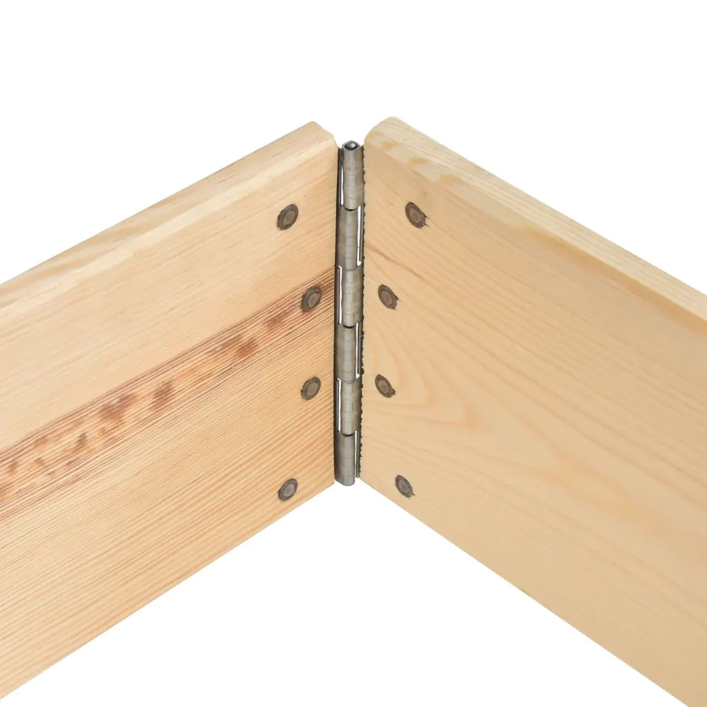 Fioriera Rialzata 100x100 cm in Legno Massello di Pino 3055168