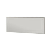 Specchio Bareggio, Specchiera, Articolo d'arredo a muro, Decorazione con specchio, 40x2h120 cm, Bianco