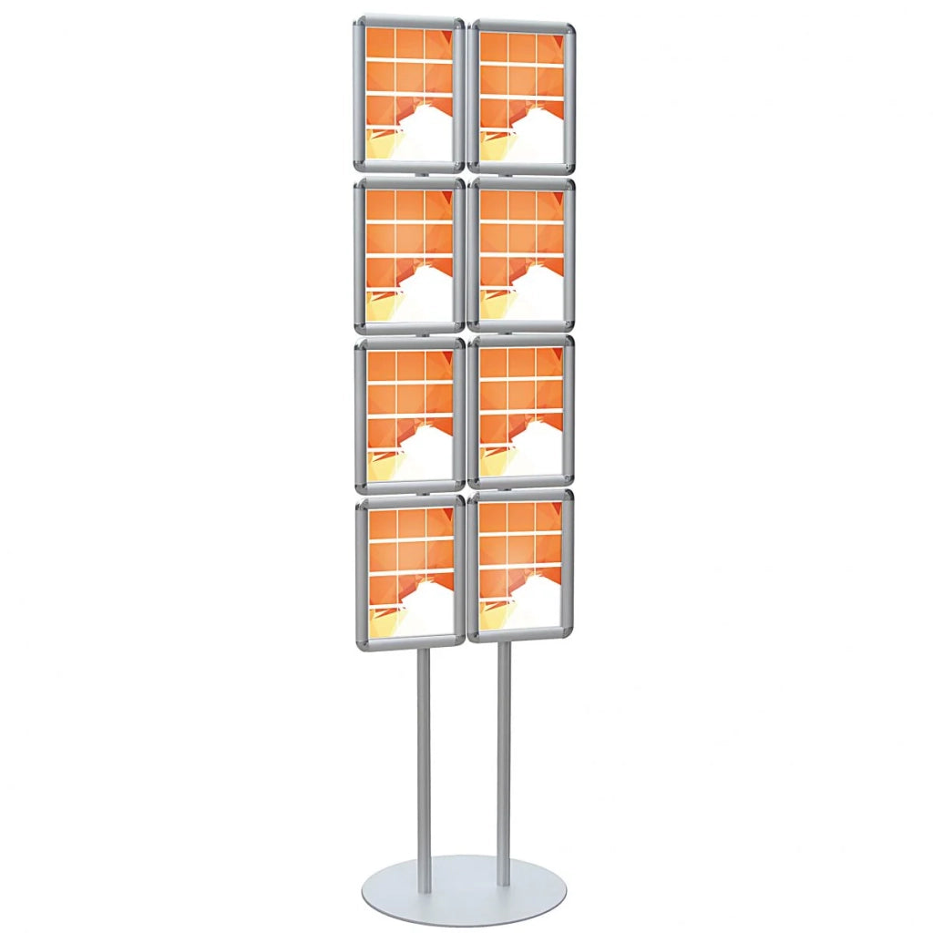 Porta Comunicazioni a cornici Multiple - Bifacciale (16 x A4)
