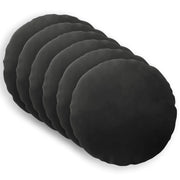 Cuscino con cuscino HEERLEN 6 pz Nero Velluto 929024