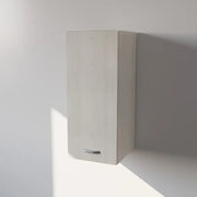 Pensile Cucina in Legno Nobilitato Larice Bianco Mobile Alto con 1 Anta, Pensile Componibile Moderno Made in Italy (H72XL30XP33cm)