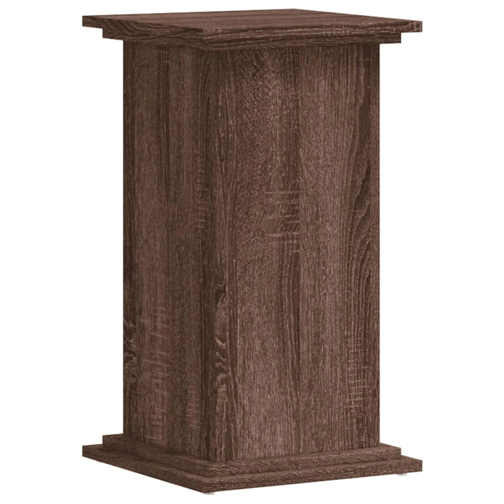 Portavasi mobiletto per fiori 33 x 33 x 60 cm legno ingegnerizzato marrone 02_0045150