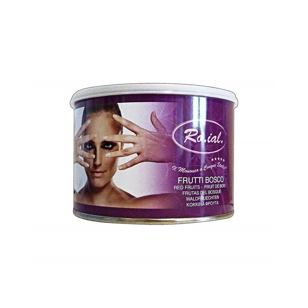 Trade Shop - Barattolo Cera Depilatoria Liposolubile Frutti Di Bosco 400ml Scaldacera Ceretta -