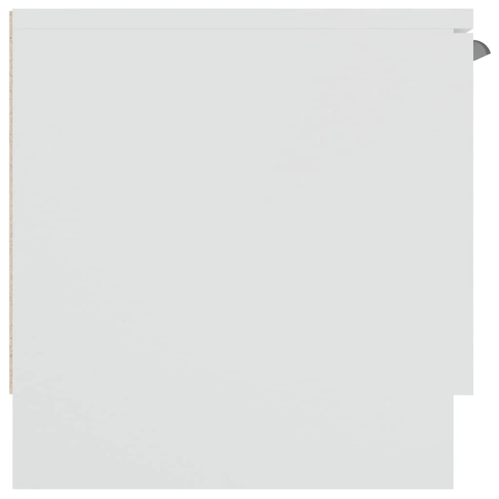 Mobile TV multimediale mensola TV credenza mobile TV sala da pranzo soggiorno camera da letto 102 x 35 x 36,5 cm legno ingegnerizzato bianco 02_0025562
