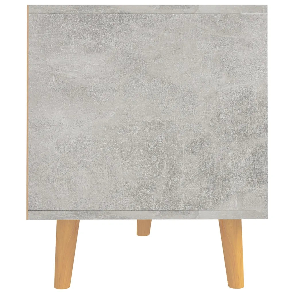 Mobile Porta TV Grigio Cemento 90x40x48,5 cm Legno Multistrato 326781
