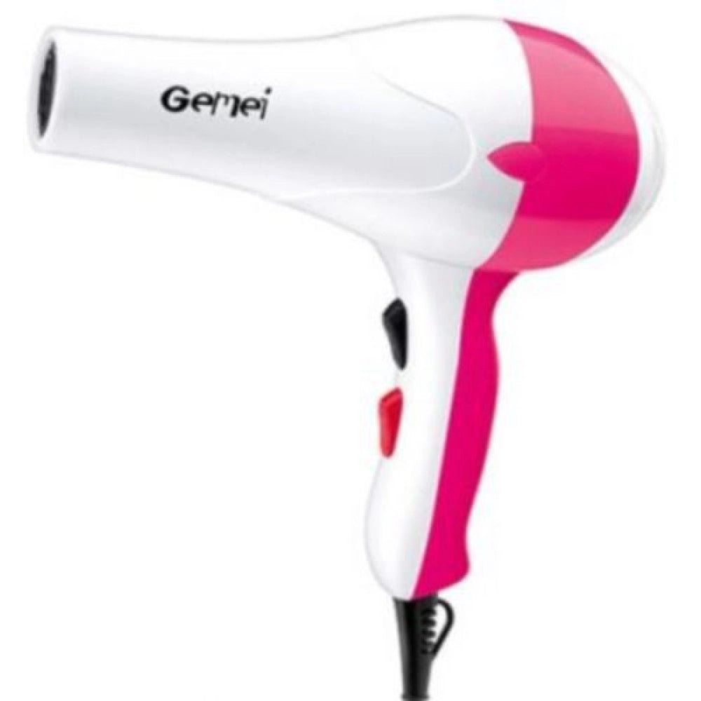 Trade Shop - Phon Asciuga Capelli Professionale Gemei Gm-1701 1200 W Hair Dryer -