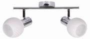 Candellux TURNO plafoniera cromata vetro 2xE14 43cm