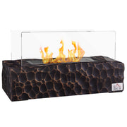 Tavolino da salotto biocamino ¨C zephmum ¨C 33x16x18cm nero