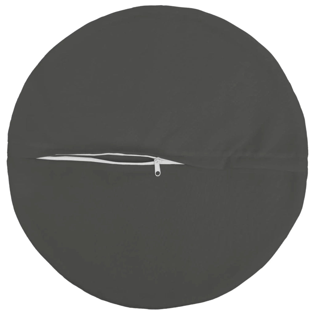 Federa 2 pcs HEERLEN Antracite Ø 40 cm Poliestere 922339