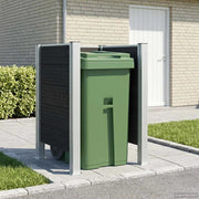 Recinzione Contenitore per Rifiuti Grigio 85 x 85 x 115 cm 42039182