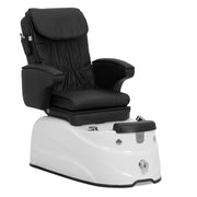 Poltrona pedicure elettrica con pediluvio illuminato e funzione massaggio 105 watt 150 kg bianco e nero 14_0009024