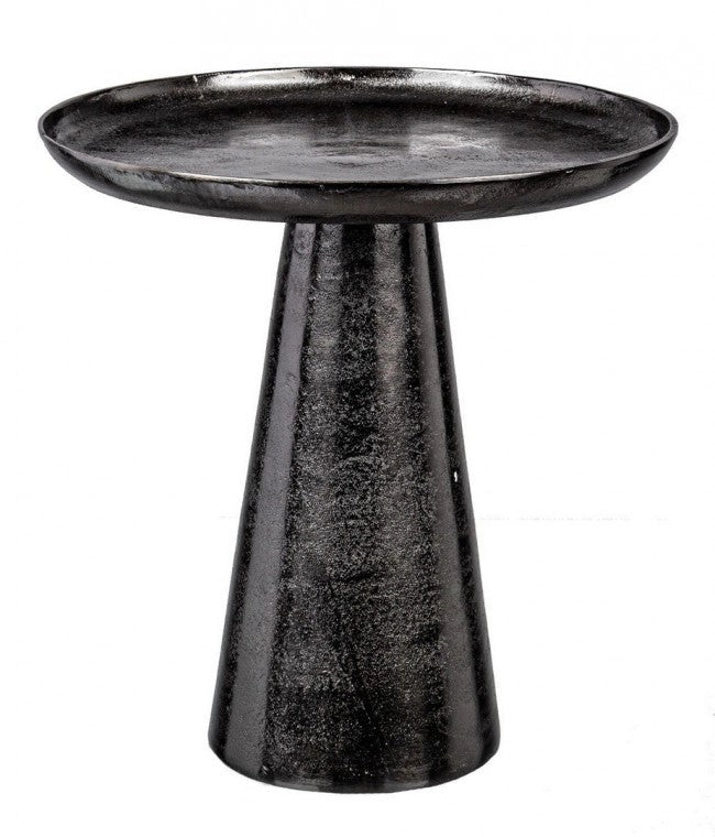 Tavolino Kulvir Nero D35 in Alluminio