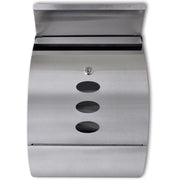 Casetta della posta in acciaio inossidabile 30 x 12 x 40 cm CFW9024872