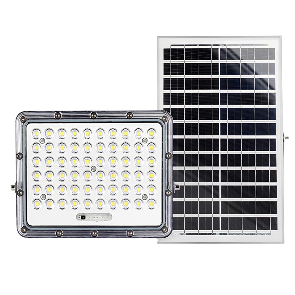 Proiettore Solare LED Esterno 9000K con Rilevamento Automatico Grigio Avizar