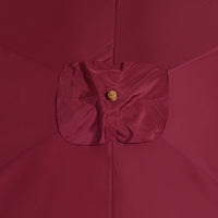 Ombrellone da Giardino 2x3 m Palo Ø38 mm in Legno e Poliestere Bordeaux