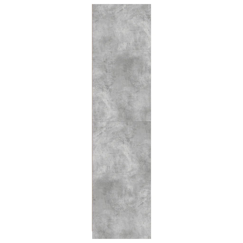 Armadio Grigio Cemento 100x50x200 cm in Legno Multistrato CFW6269962