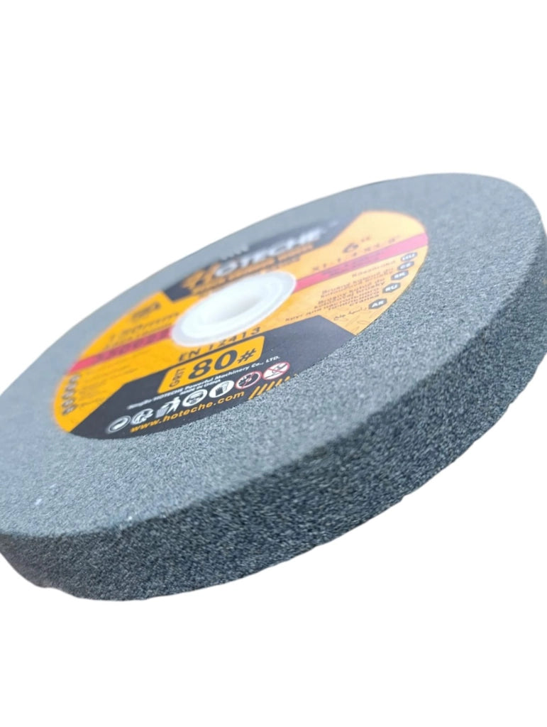 Disco Mola Pietra Abrasiva Per Smerigliatrice Da Banco 150mm 150x32x16 Grana 80