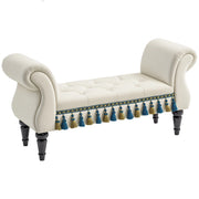 Divanetto ¨C Zephmum ¨C Tessuto Beige 117x40x58 cm