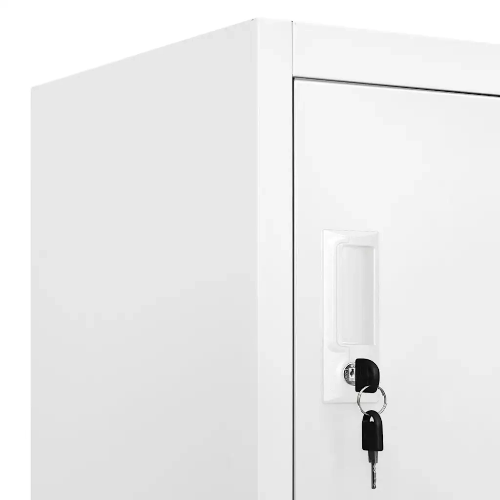 Armadietto a Chiave a 18 Scomparti in Metallo 90x40x180 cm  cod mxl 54313