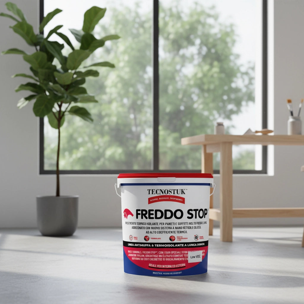 Freddo stop rivestimento termico contro il freddo barriera per pareti e soffitti *** formato 5 l, confezione 1