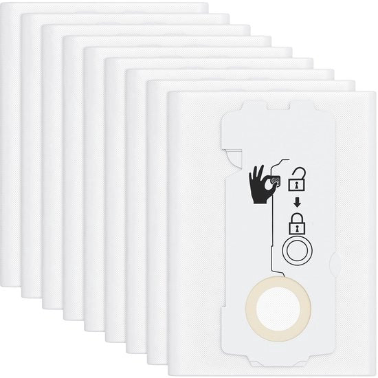 10 pezzi Adatto per 204308 CT Mini/Midi -2/5 filtro sacchetto
