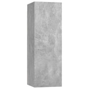Mobile TV | Armadietto TV | Mobile Porta TV Grigio Cemento 30,5x30x90 cm Legno Multistrato