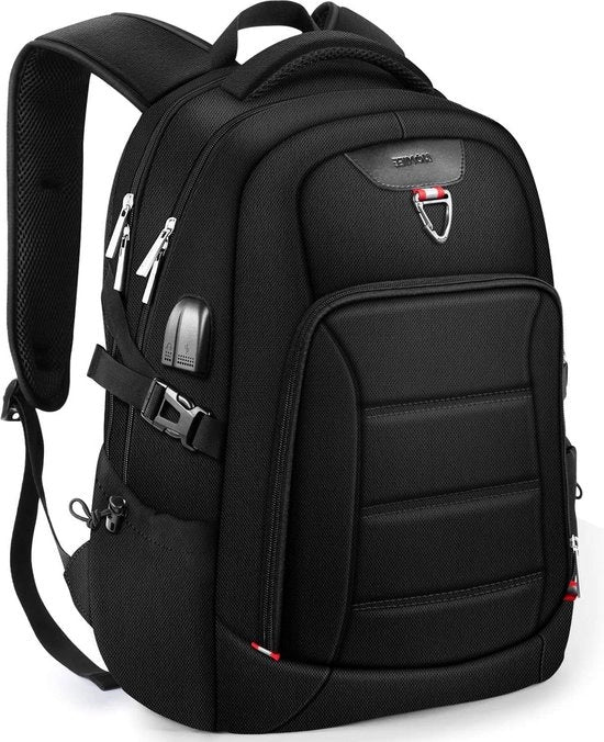 Zaino impermeabile per laptop, borsa da viaggio universitaria - zaino per viaggi di lavoro - bagaglio a mano 156 pollici