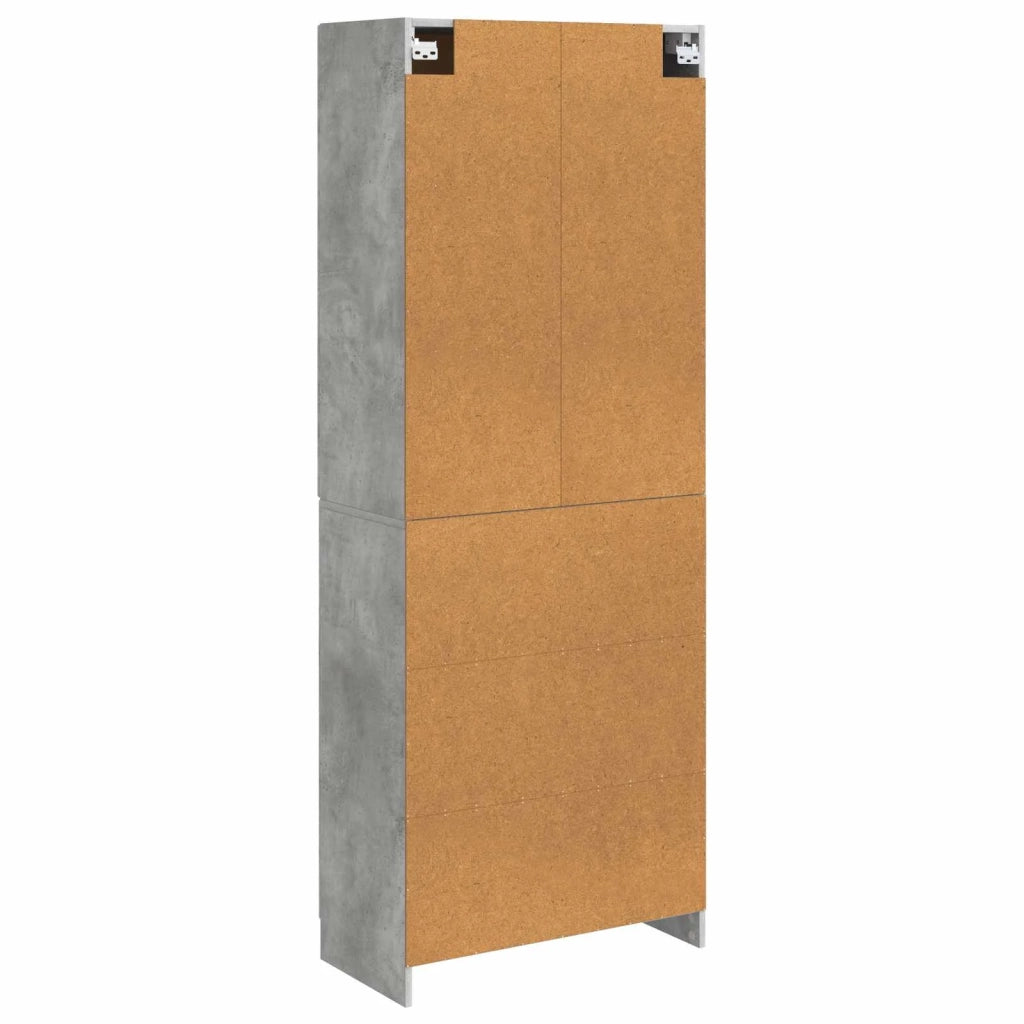 Set di armadi 2 pcs Grigio Cemento Legno ingegnerizzato 3416946