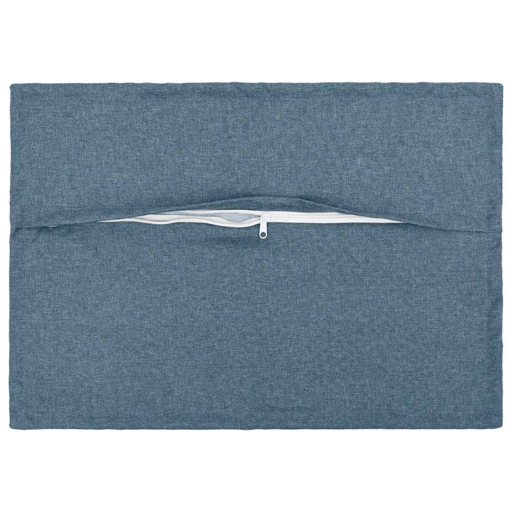 Cuscino con cuscino HOUTEN 2 pz Blu jeans Lino 935652