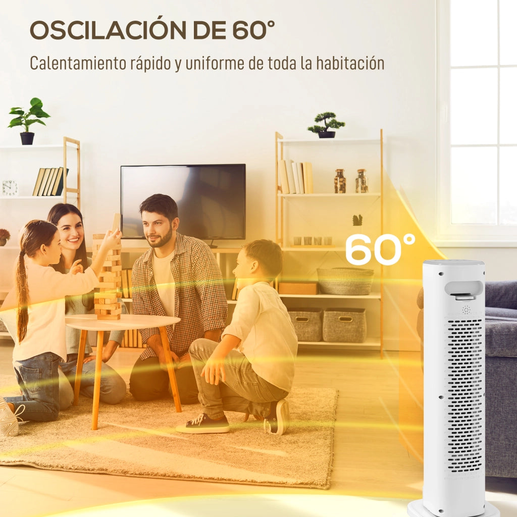 Termoventilatore Elettrico a Basso Consumo 2000W ¨C Zephmum ¨C 3 Modalit¨¤ Termostato Regolabile