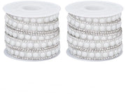 Accessori decorativi per matrimonio - Trim strass autofissante - 10 mm cristallo - 3 yard - Accessori decorativi per decorazione