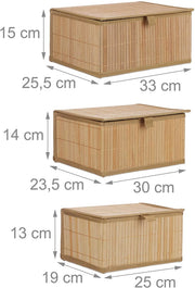 Set di 3 cestini portaoggetti/cestini decorativi in ​​bambù naturale 13_0002491_3