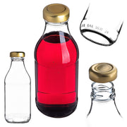 Bottiglia di vino KADAX 330ml Moonshine con tappo Liquore Kubuś Succo Bicchiere Succhi 1 pz
