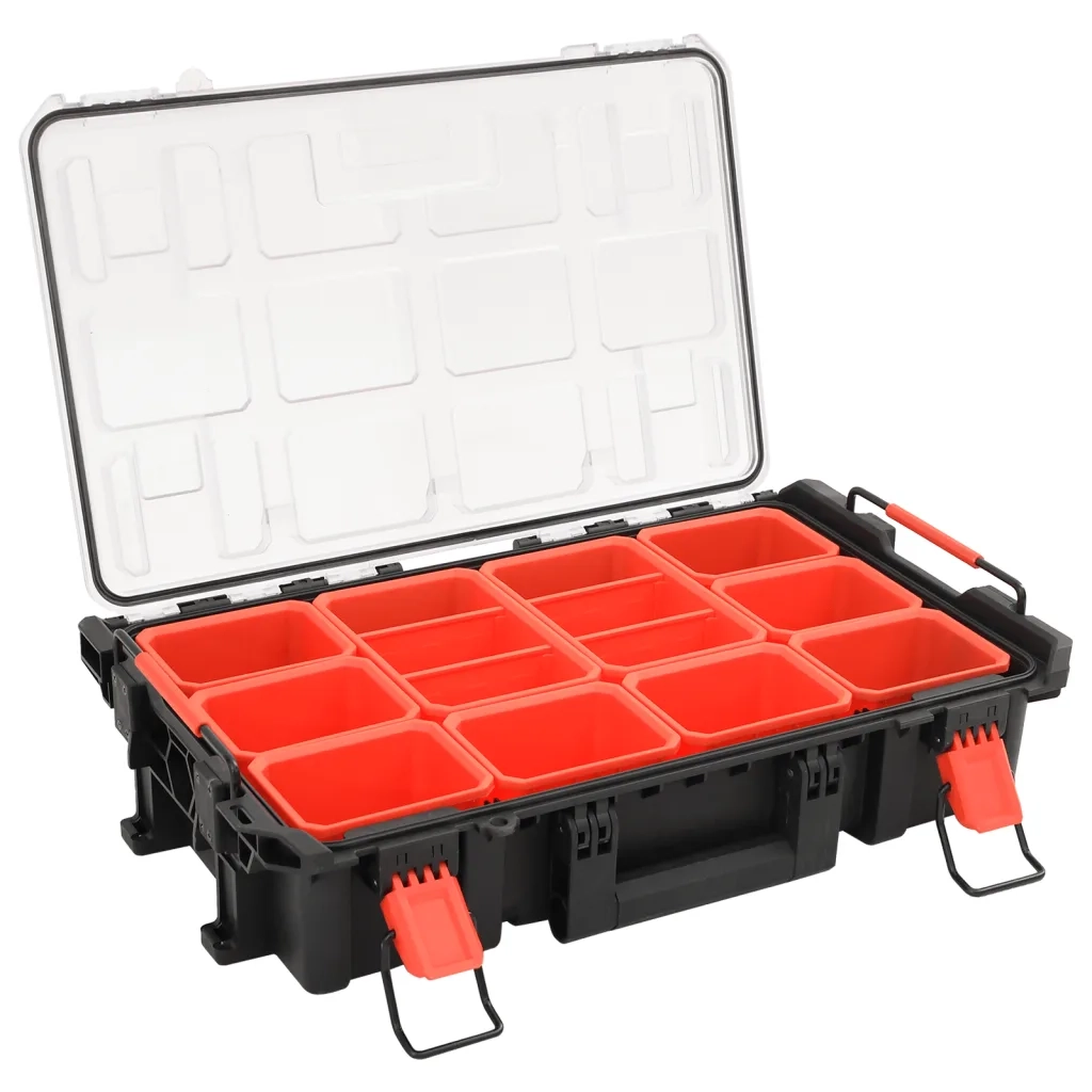 Valigetta da Volo Portatile Nera 55,5x34,5x13,5 cm in PP CFW2916013