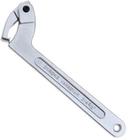 Chiave 51-121mm con maniglia regolabile in acciaio chrome vanadio - costruzione robusta - orecchione da appendere - Chiave a orecchione regolabile