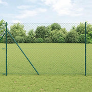 Palo della recinzione Verde 10 x 1,6 m (rete 40 x 40 mm)