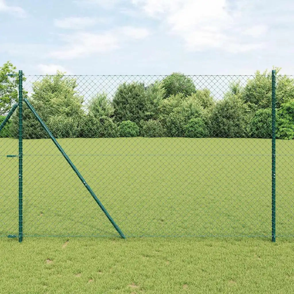 Palo della recinzione Verde 10 x 1,6 m (rete 40 x 40 mm)