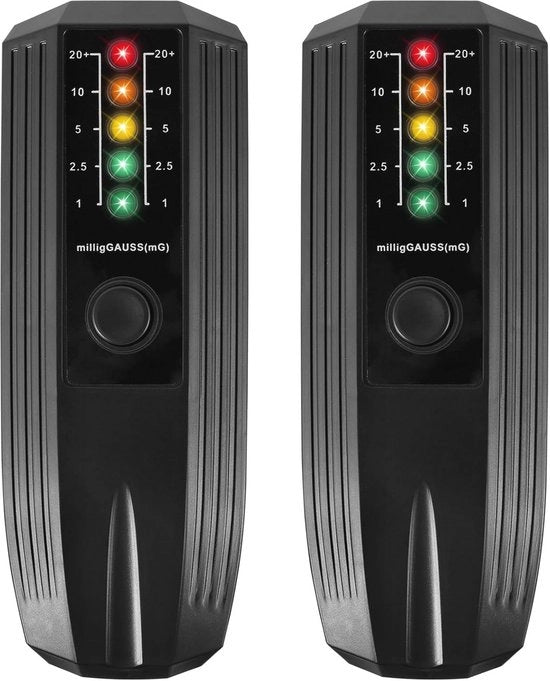 Set di misurazione EMF a 2 - Detettore di alta precisione di radiazioni elettromagnetiche per l'uso in costruzione e caccia ai fantasmi