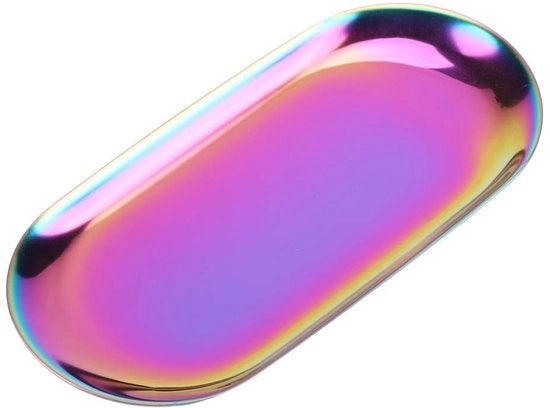 Scatola di conservazione - Cosmetici - Sostenibile - Colori arcobaleno - Gioielli - Perfetta per ogni ambiente - Design elegante