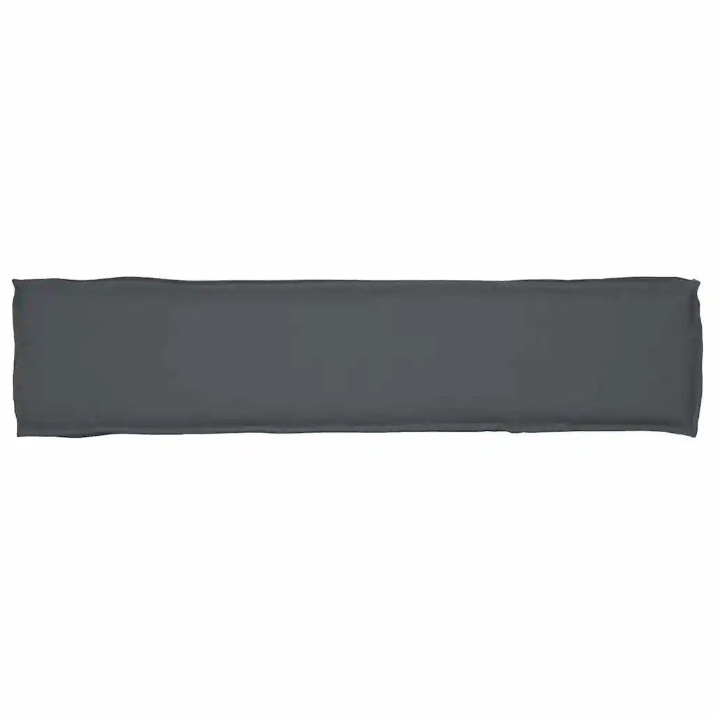 Cuscino per pallet Antracite 180 x 40 x 8 cm Tessuto Oxford 42001668