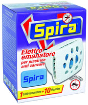 Spira ELETTROEMANATORE + 10 PIASTRINE 12.00 pz